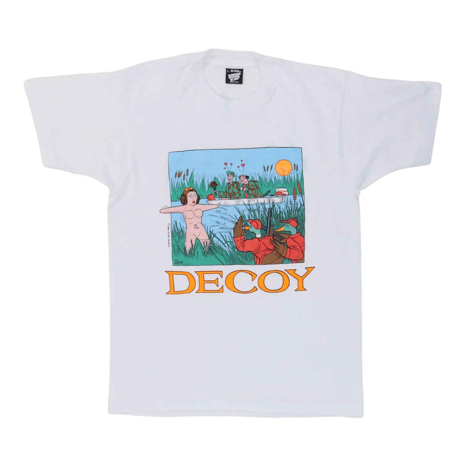 1990s Decoy Hunter Blow Up Doll Shirt