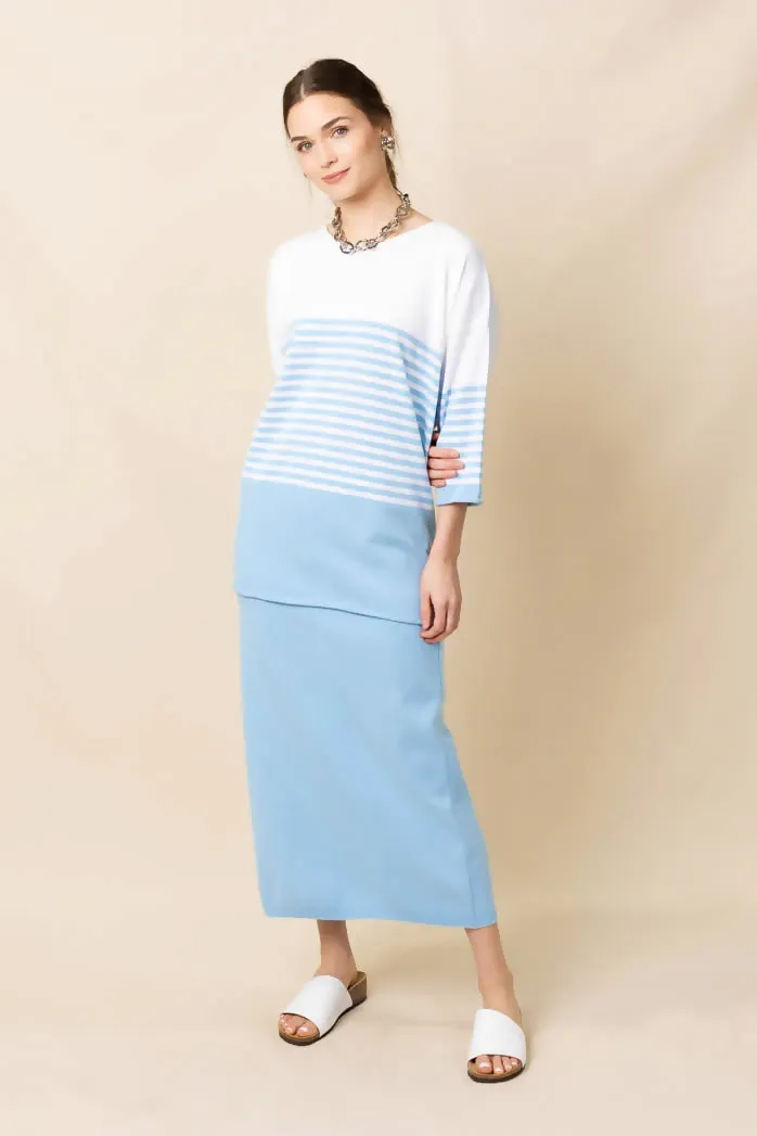 34" Long Slim Skirt