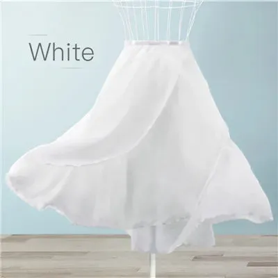 Adults Long Chiffon Ballet Skirt Lyrical Soft Dress Dance Costumes