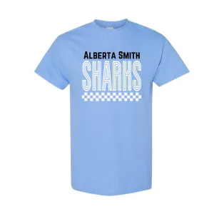 Alberta Smith Sharks Checkered