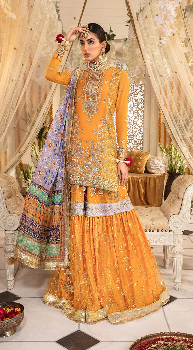 Anaya by Kiran Chaudhry X Kamiar Rokni Mehendi Collection 2019 – Amber