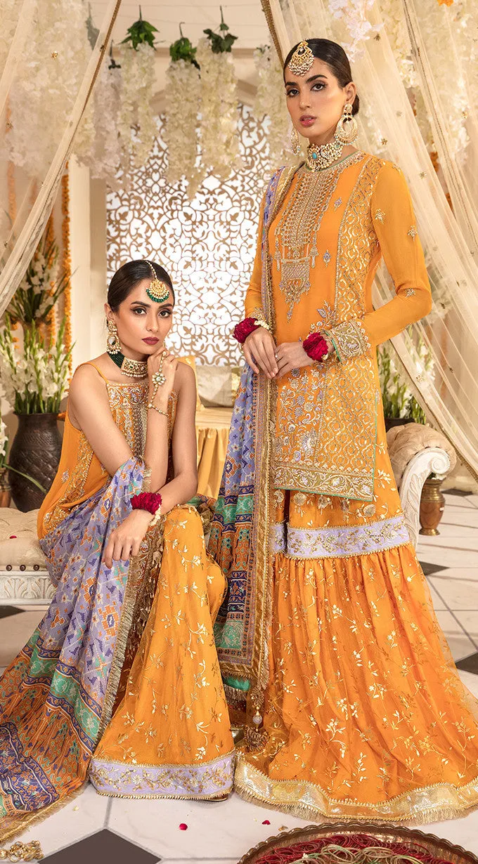 Anaya by Kiran Chaudhry X Kamiar Rokni Mehendi Collection 2019 – Amber