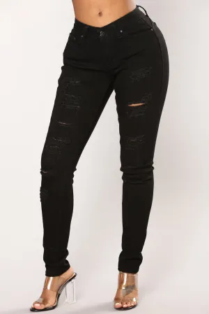 Bang Bang Booty Lifting Jeans - Black