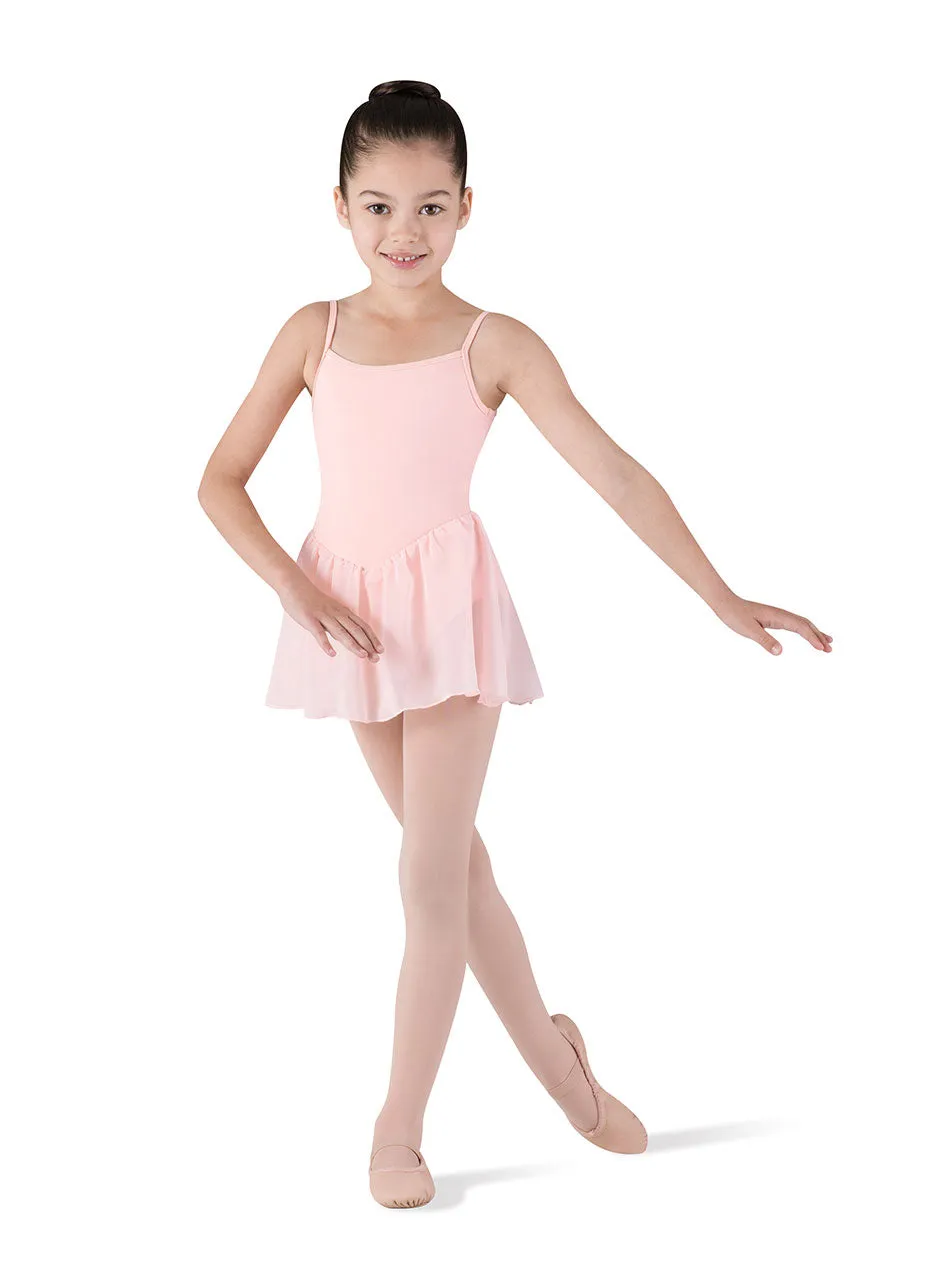 BLOCH GIRLS CAMISOLE SKIRTED LEOTARD