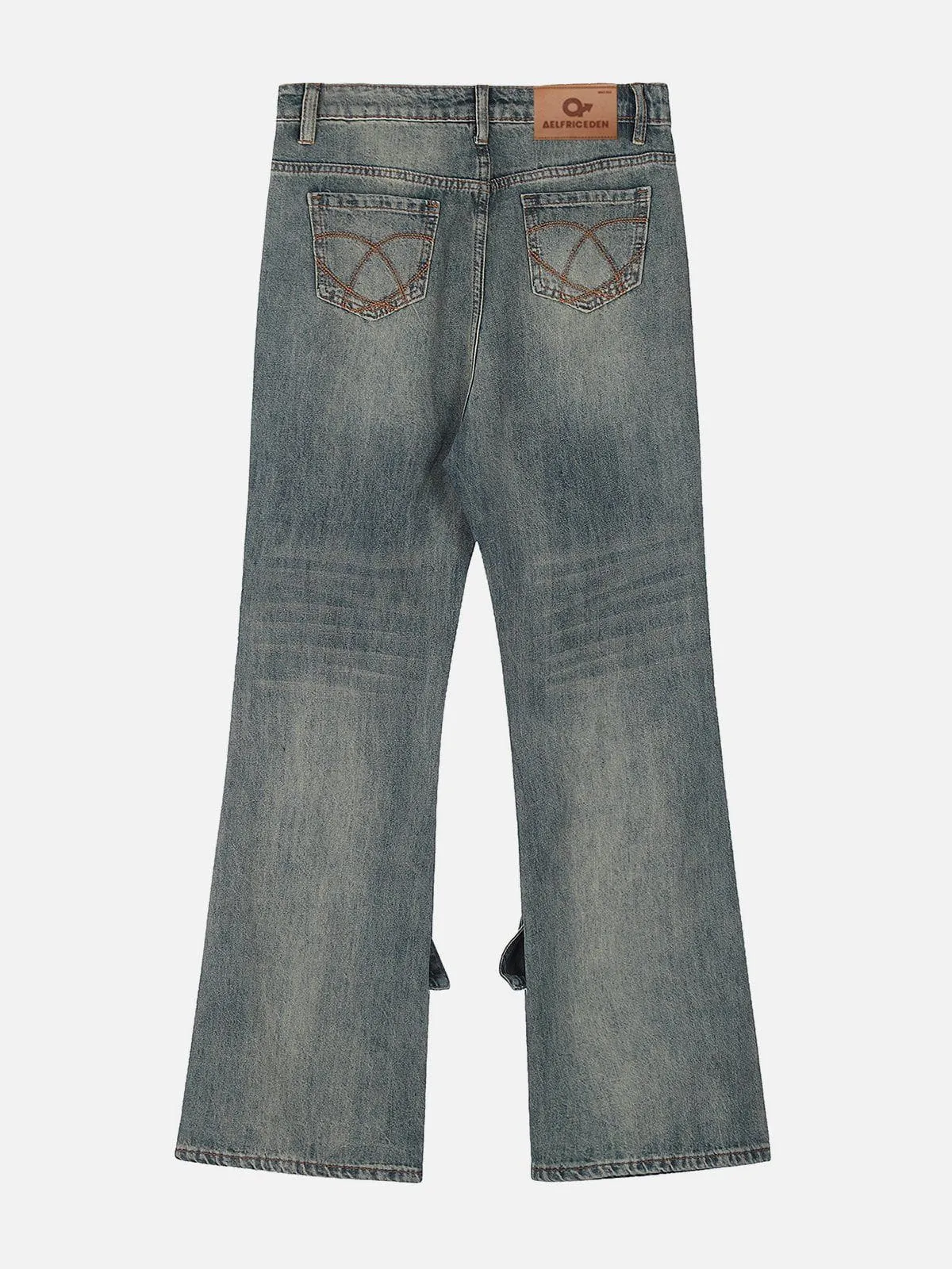 Bow Decoration Jeans