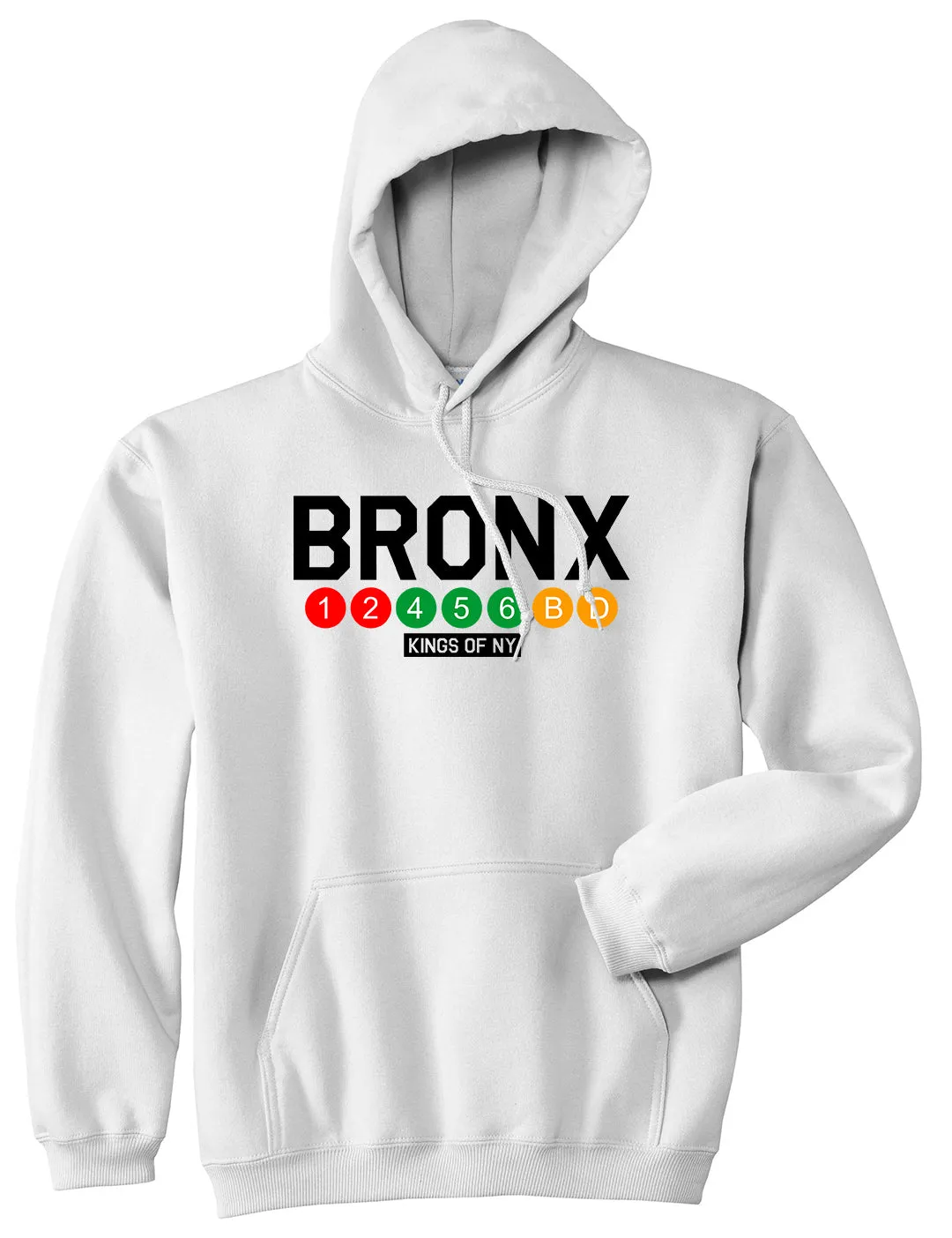 Bronx Transit Logos Pullover Hoodie