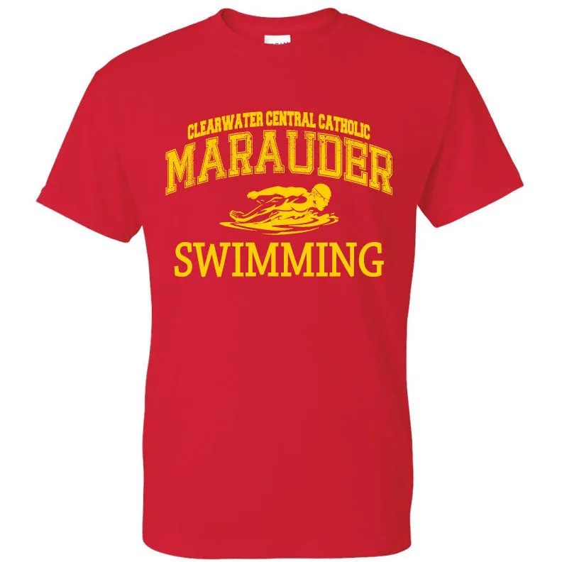 CCC Marauder Swimming T-Shirt  -  LIMITED QUANTITIES - ONLY AVAILABLE WHILE SUPPLIES LAST