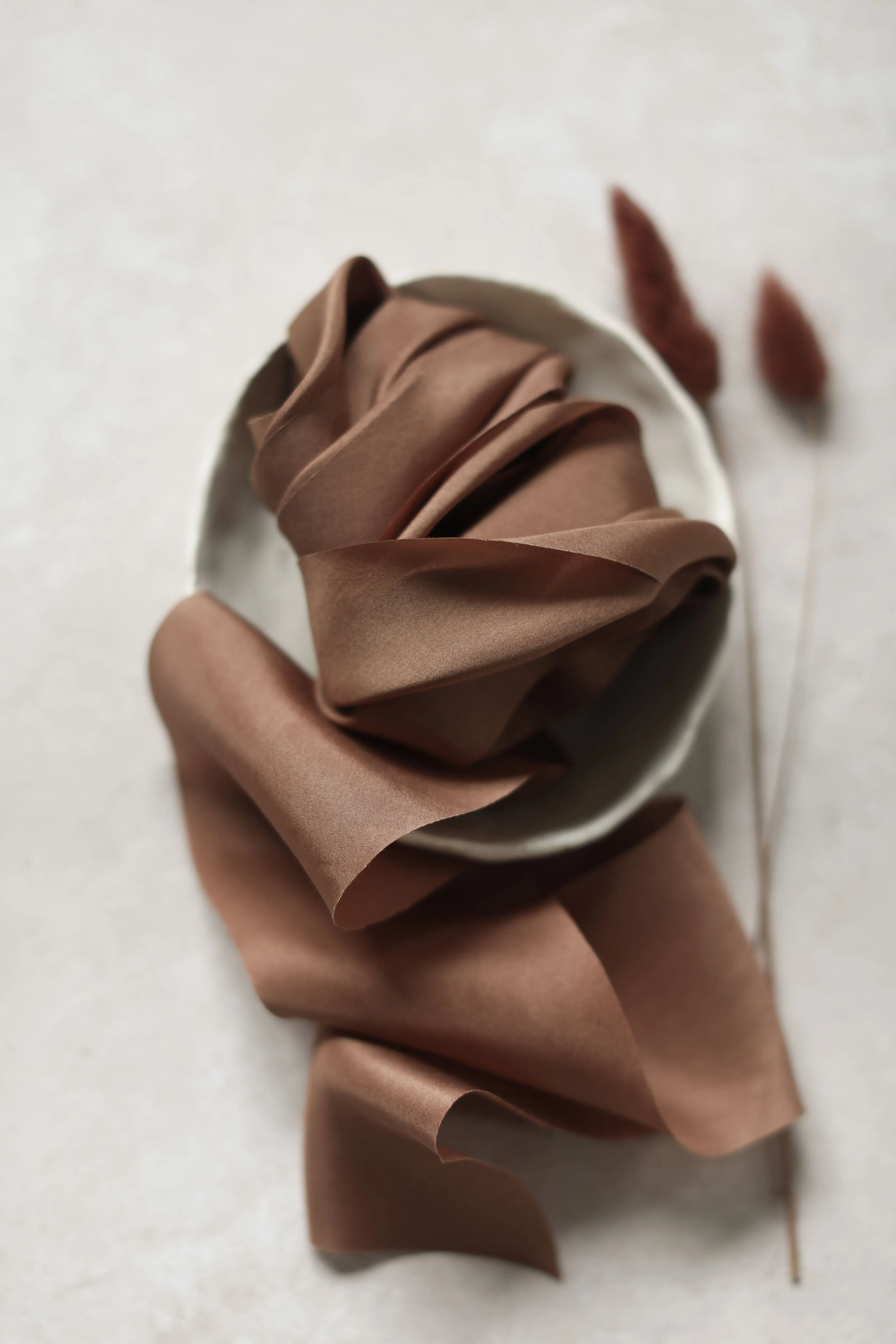 Copper Silk Ribbon