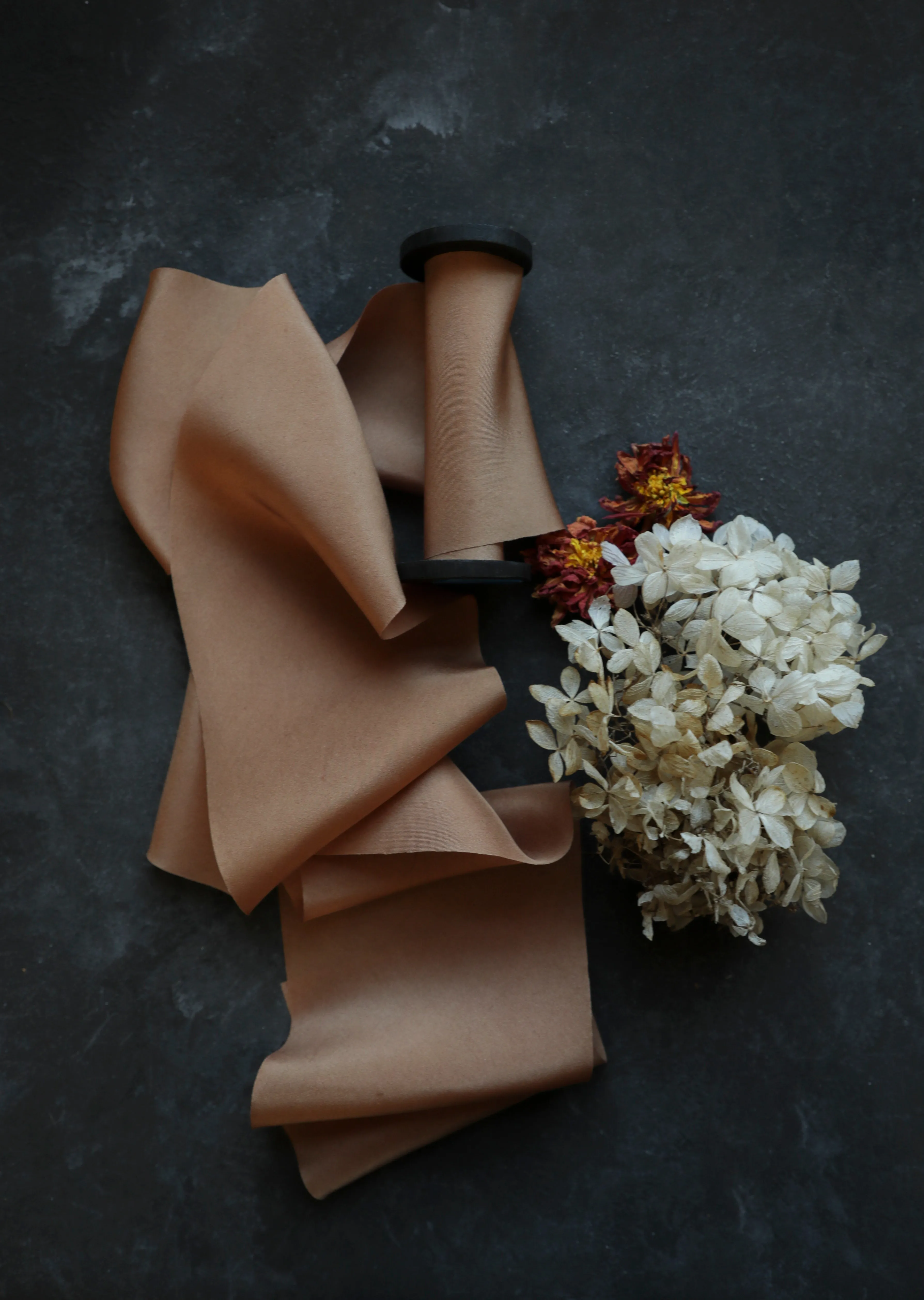 Copper Silk Ribbon