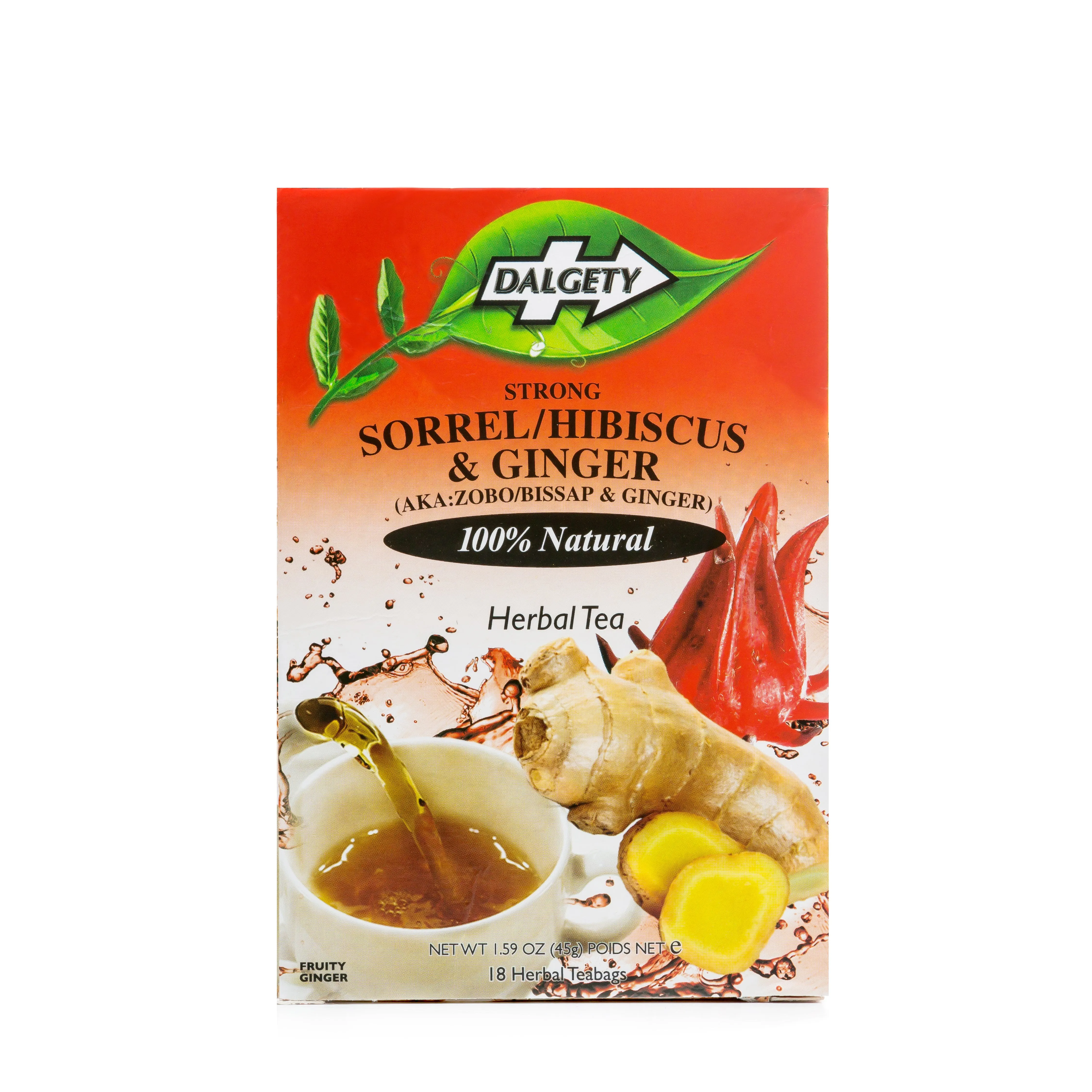 Dalgety Sorrel/Hibiscus & Ginger Herbal Infusion (carton 45g)