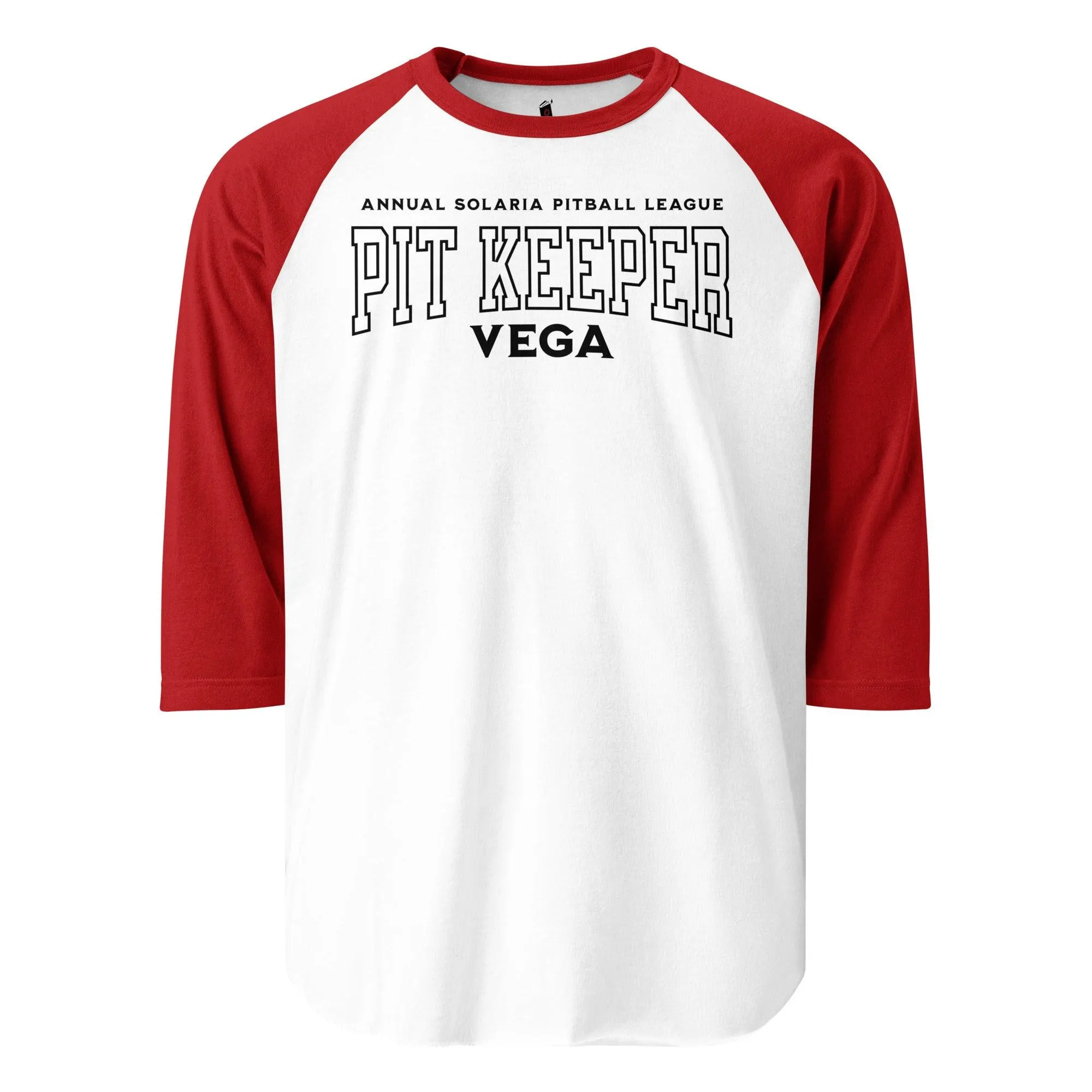 Darcy Vega Pitball League Raglan Shirt