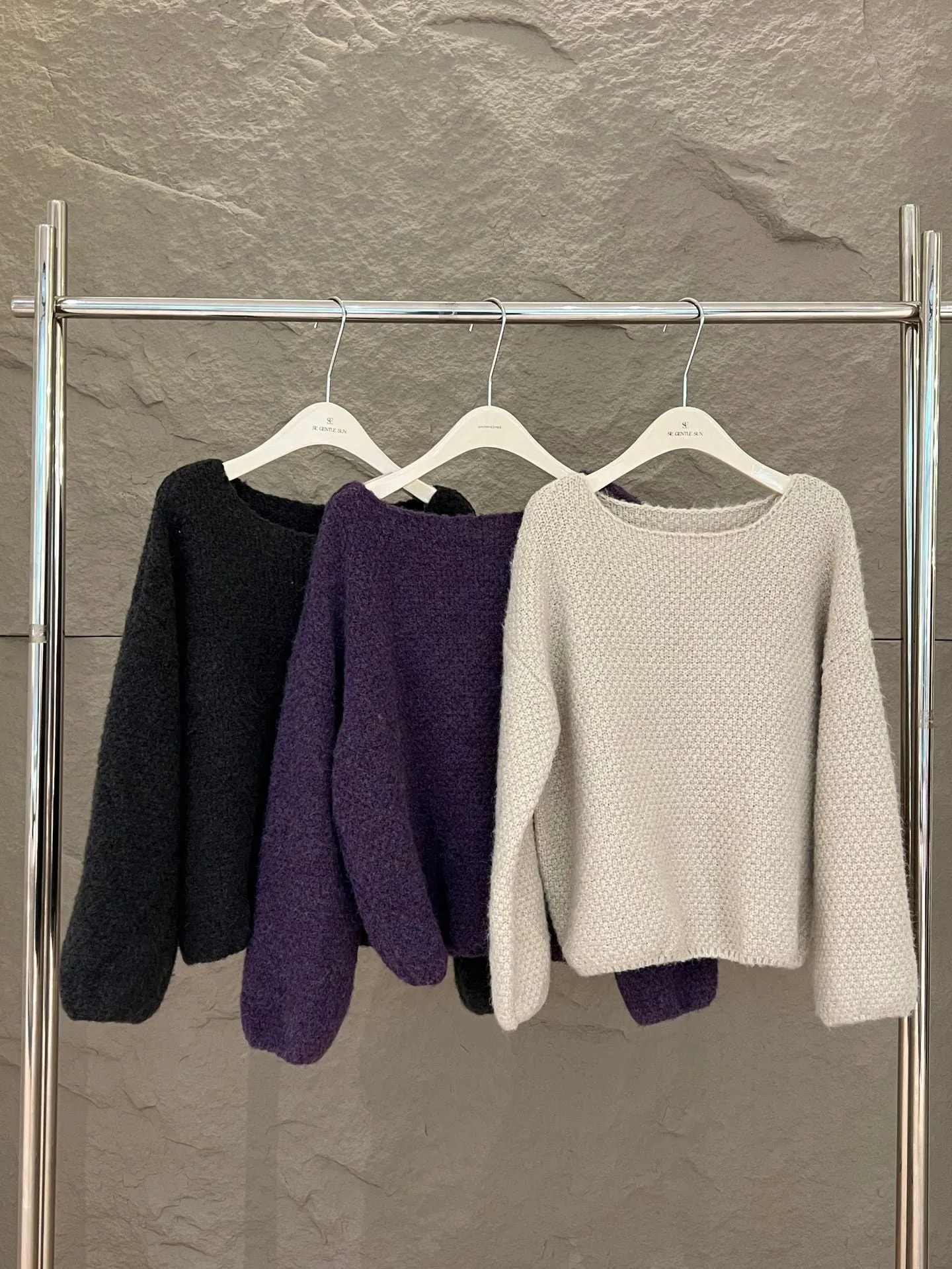 [Dating] Knitted Sweater   Knitted Skirt Set