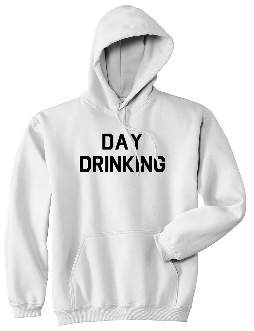 Day Drinking Mens Pullover Hoodie