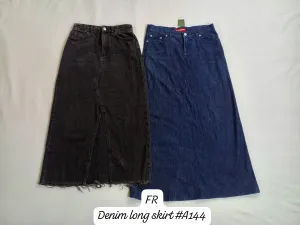 Denim Long Skirts