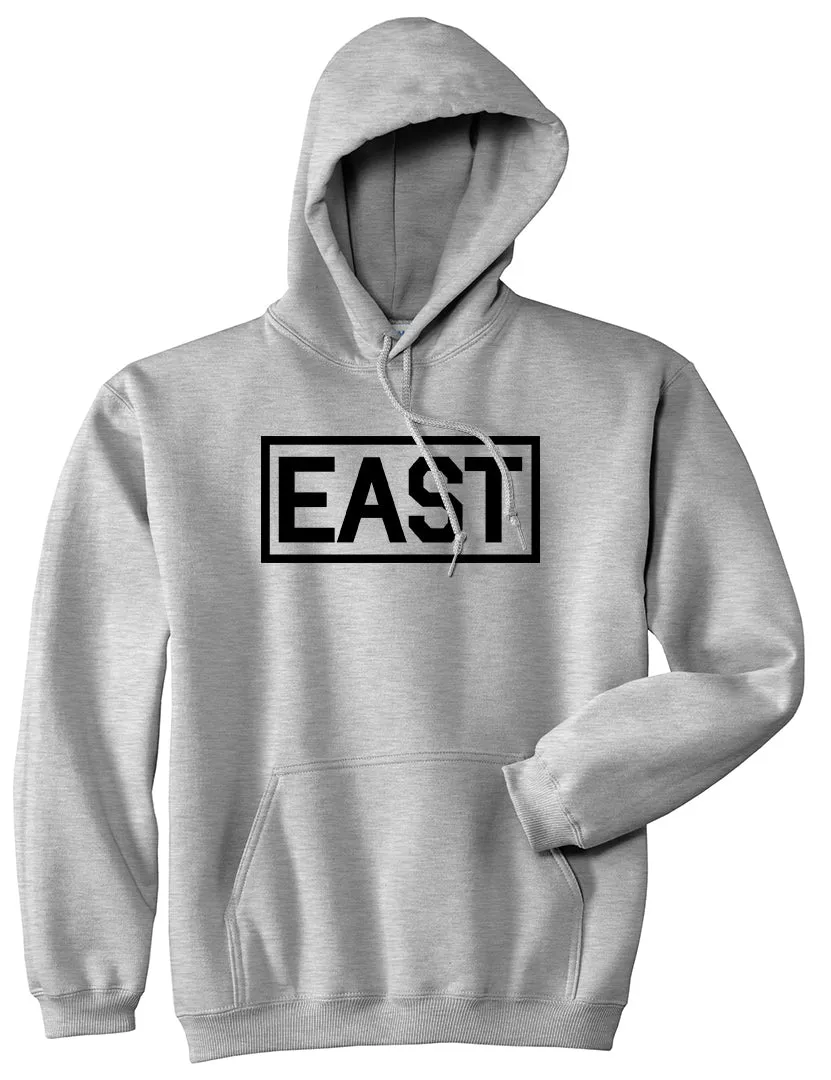 East Box Logo Mens Pullover Hoodie