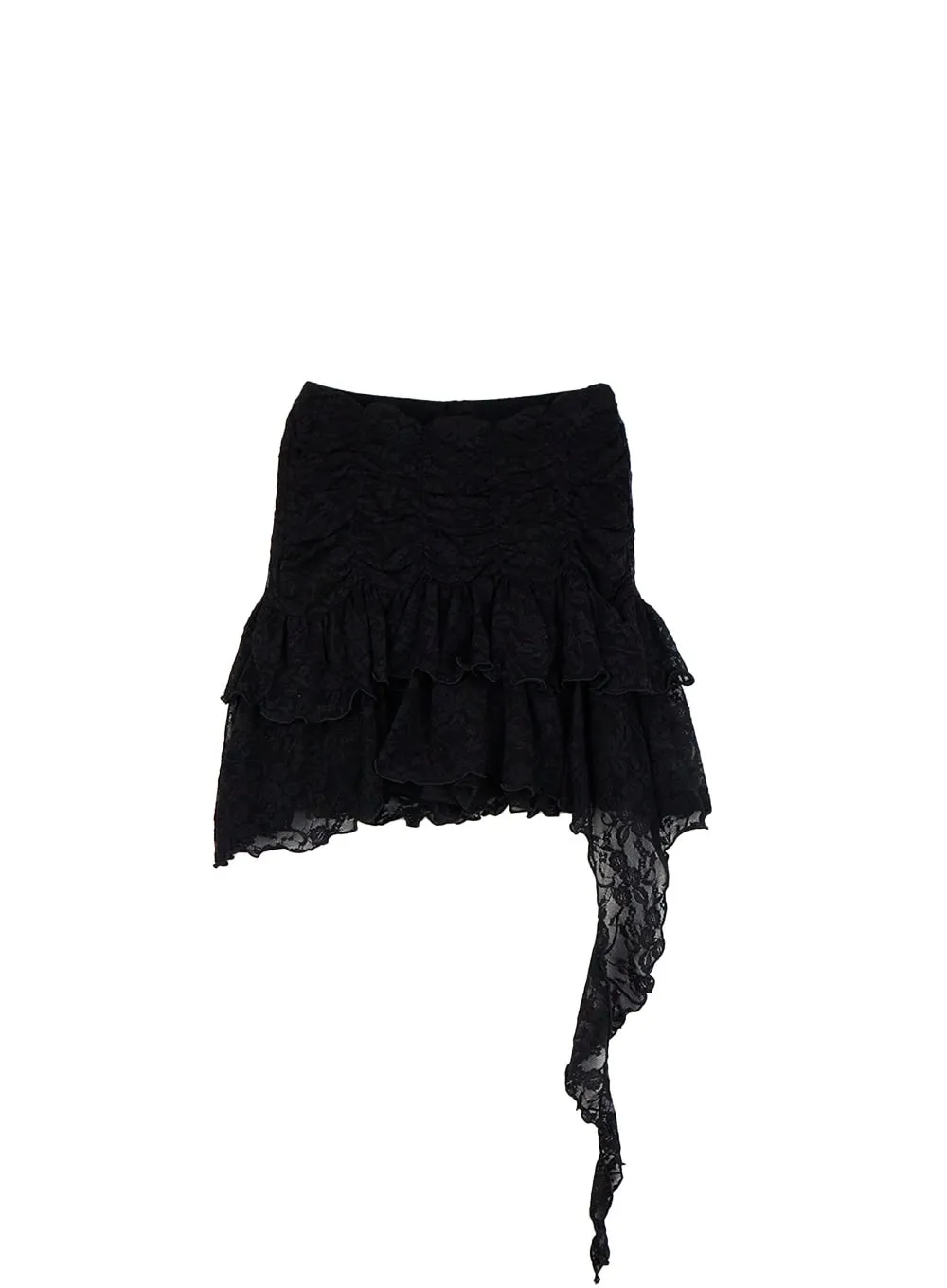 Elegant Lace Mini Skirt CN428