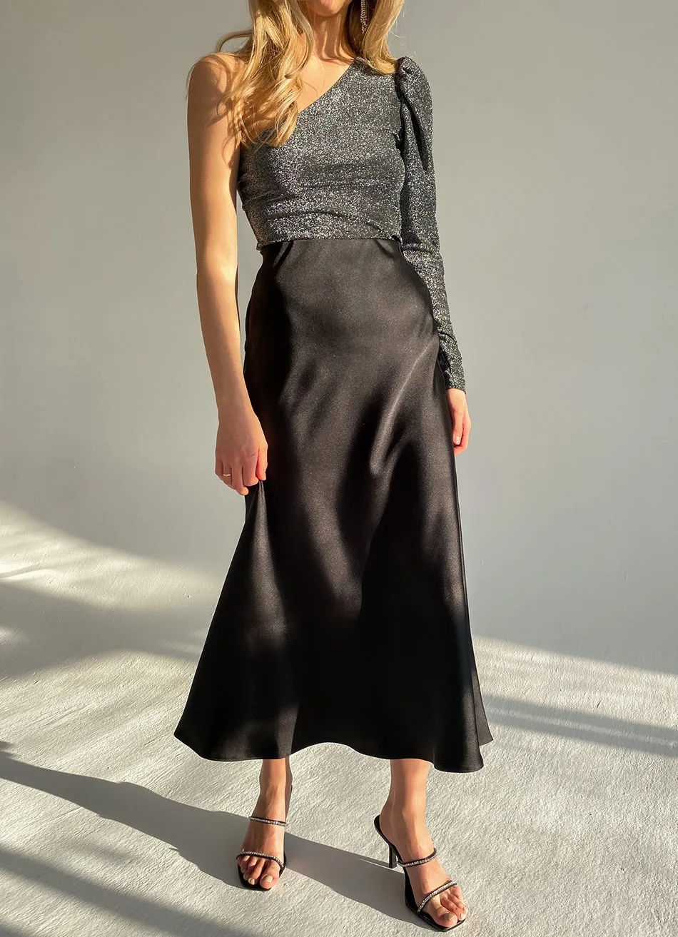 Elegant Satin Skirt  - Culture Heaven Special