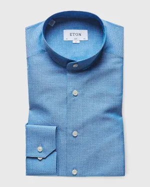 ETON 20892351167 BLUE SLIM SC SHIRT