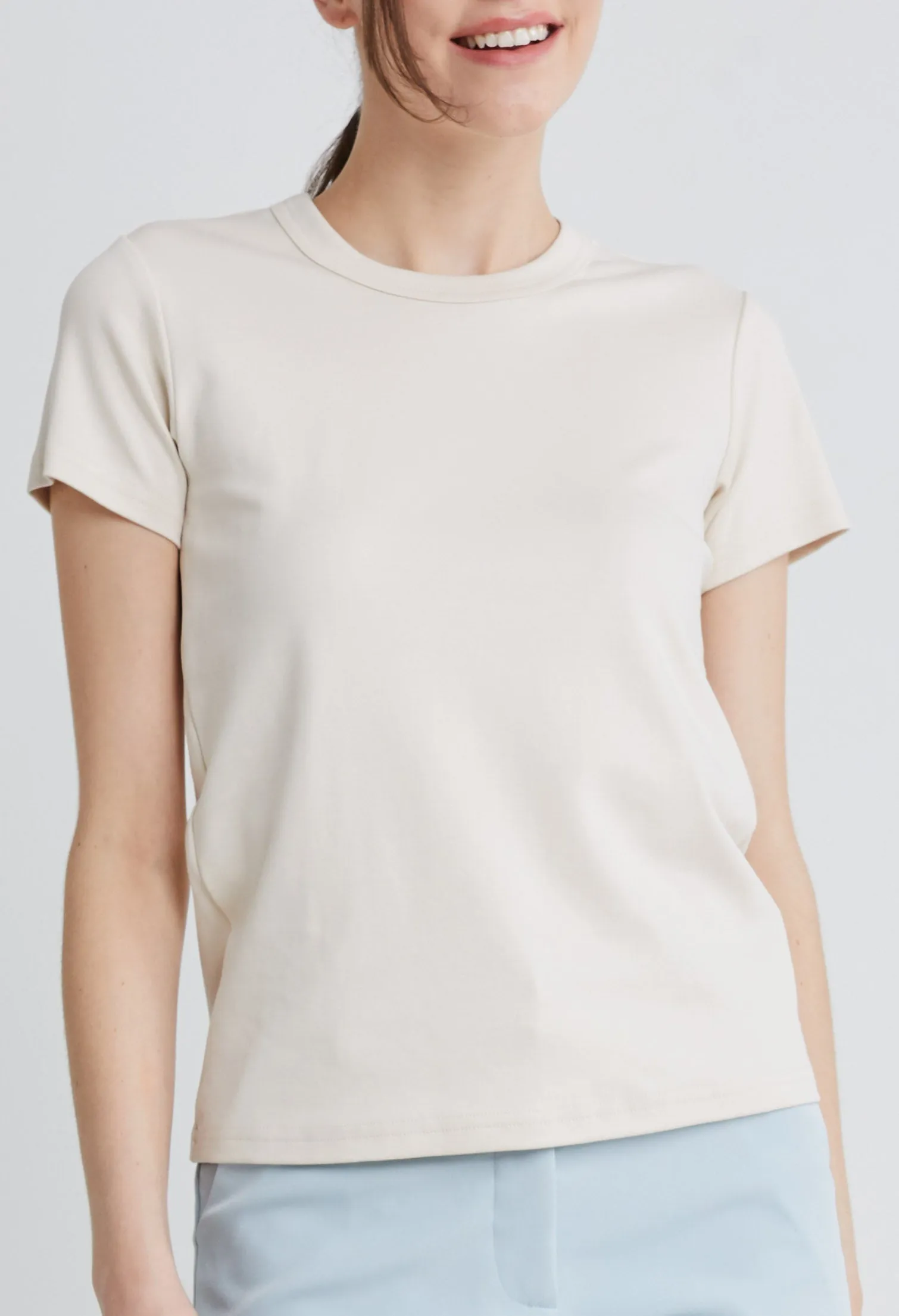 Everyday Basic Round Neck Top