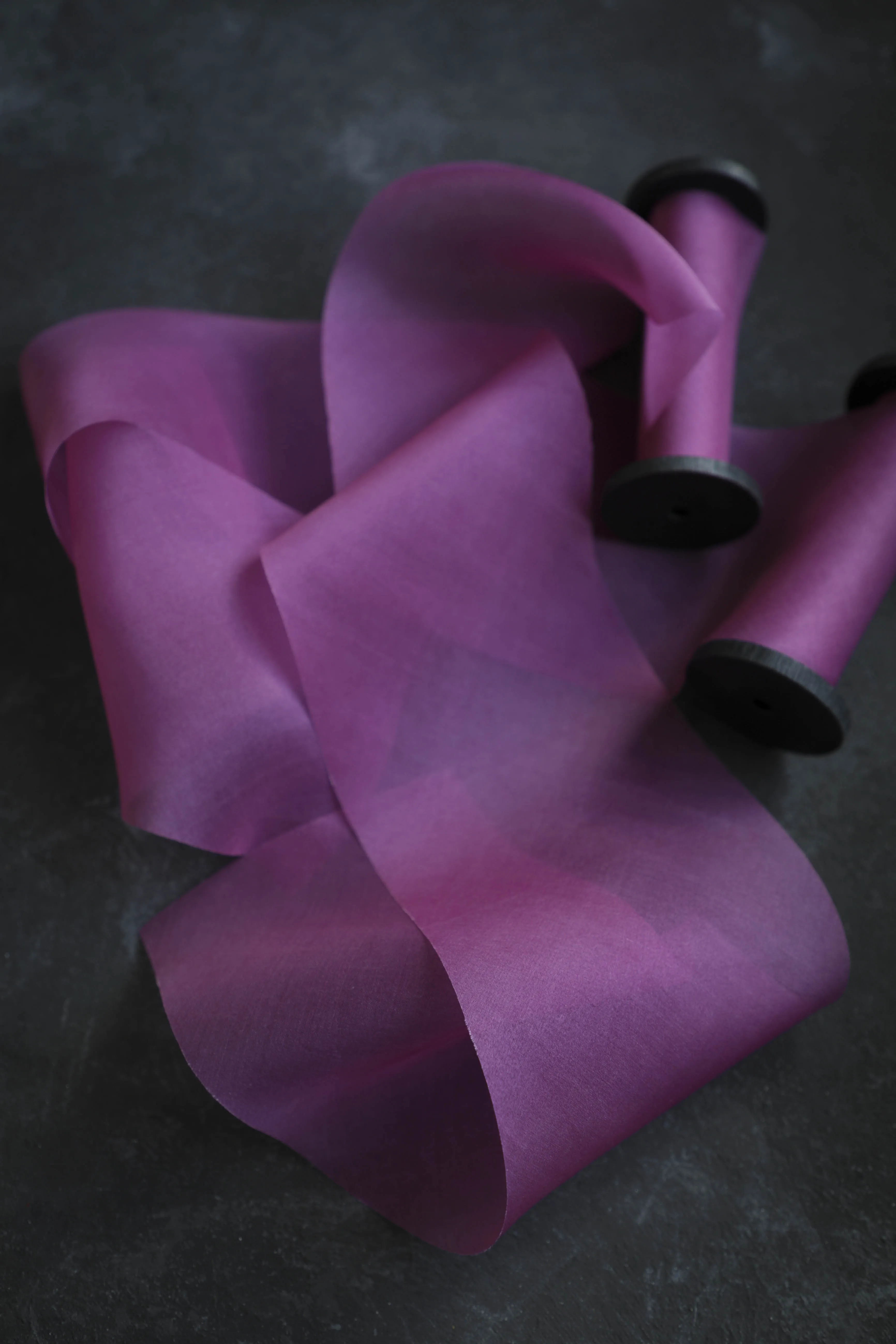 Fuchsia {Organza} Silk Ribbon | LIMITED BATCH