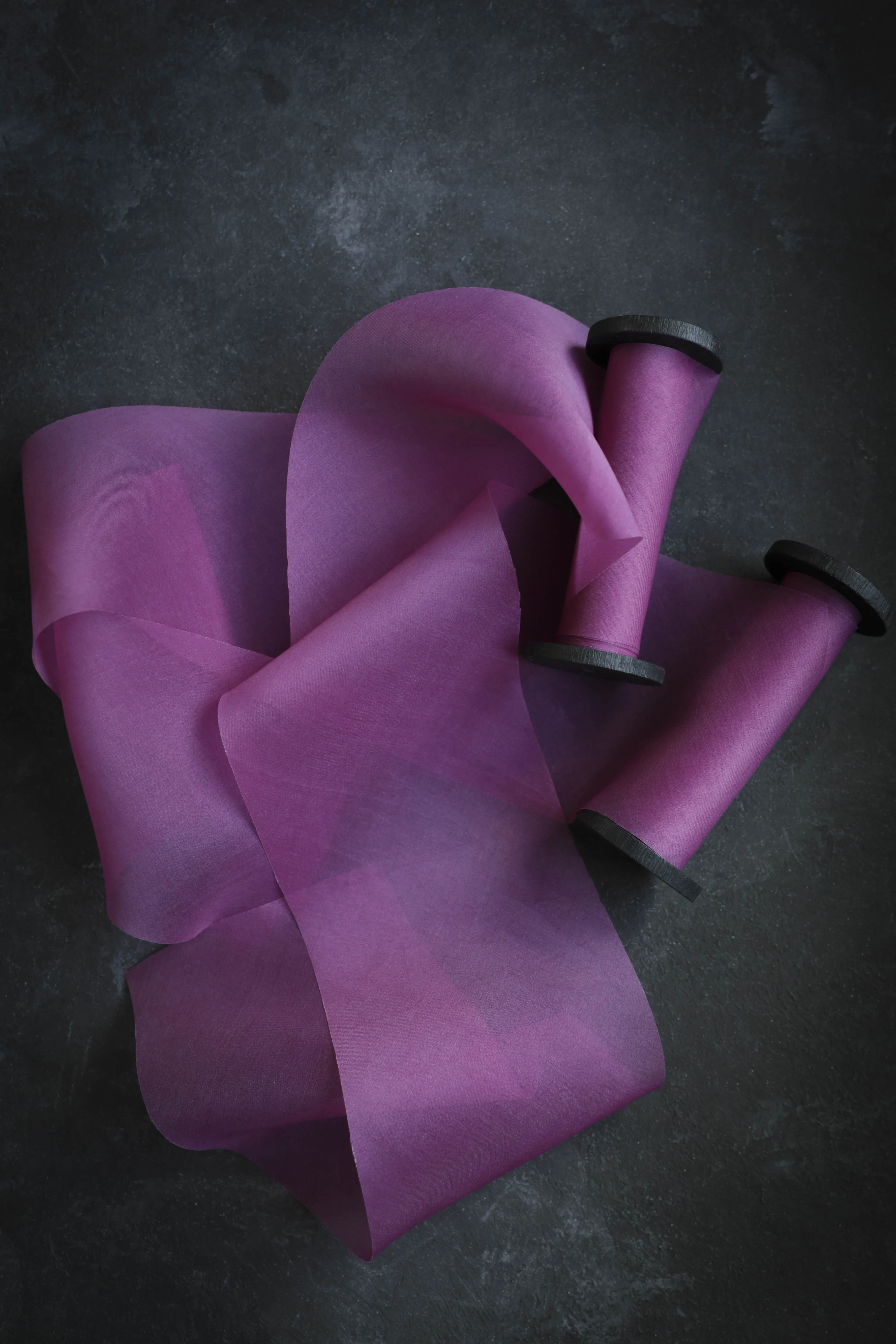 Fuchsia {Organza} Silk Ribbon | LIMITED BATCH