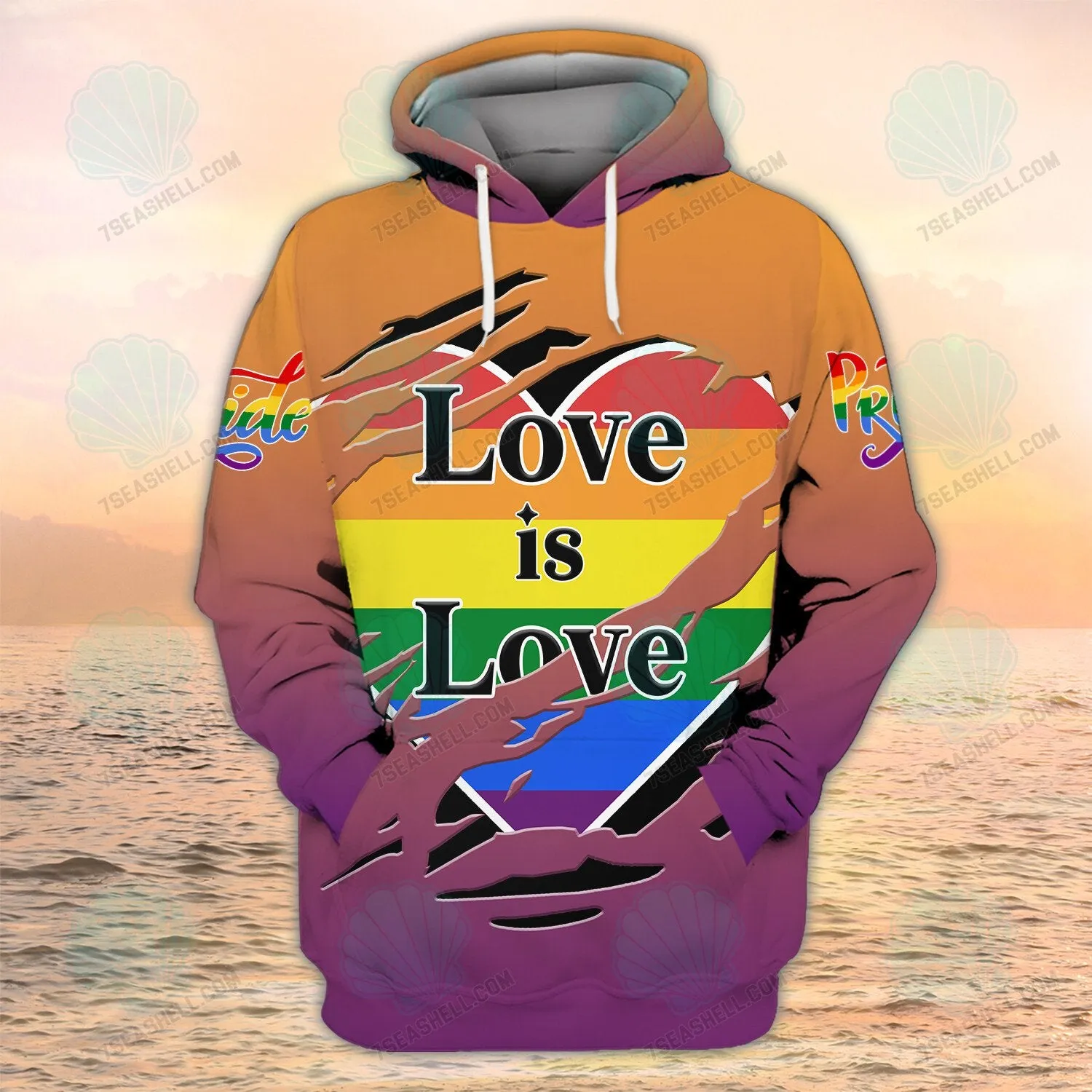 Funny Pride Shirts, Rainbow Love is Love LGBT Sweatshirt Hoodie Bomber Christmas Shirts