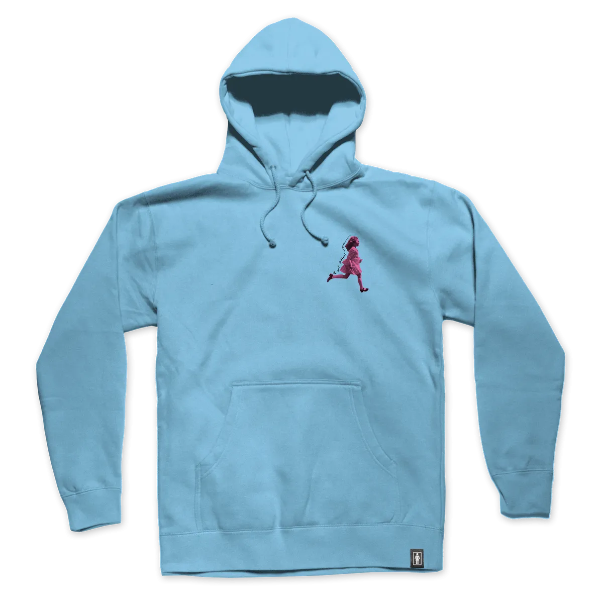 Girl Schoolyard Hoodie Aqua