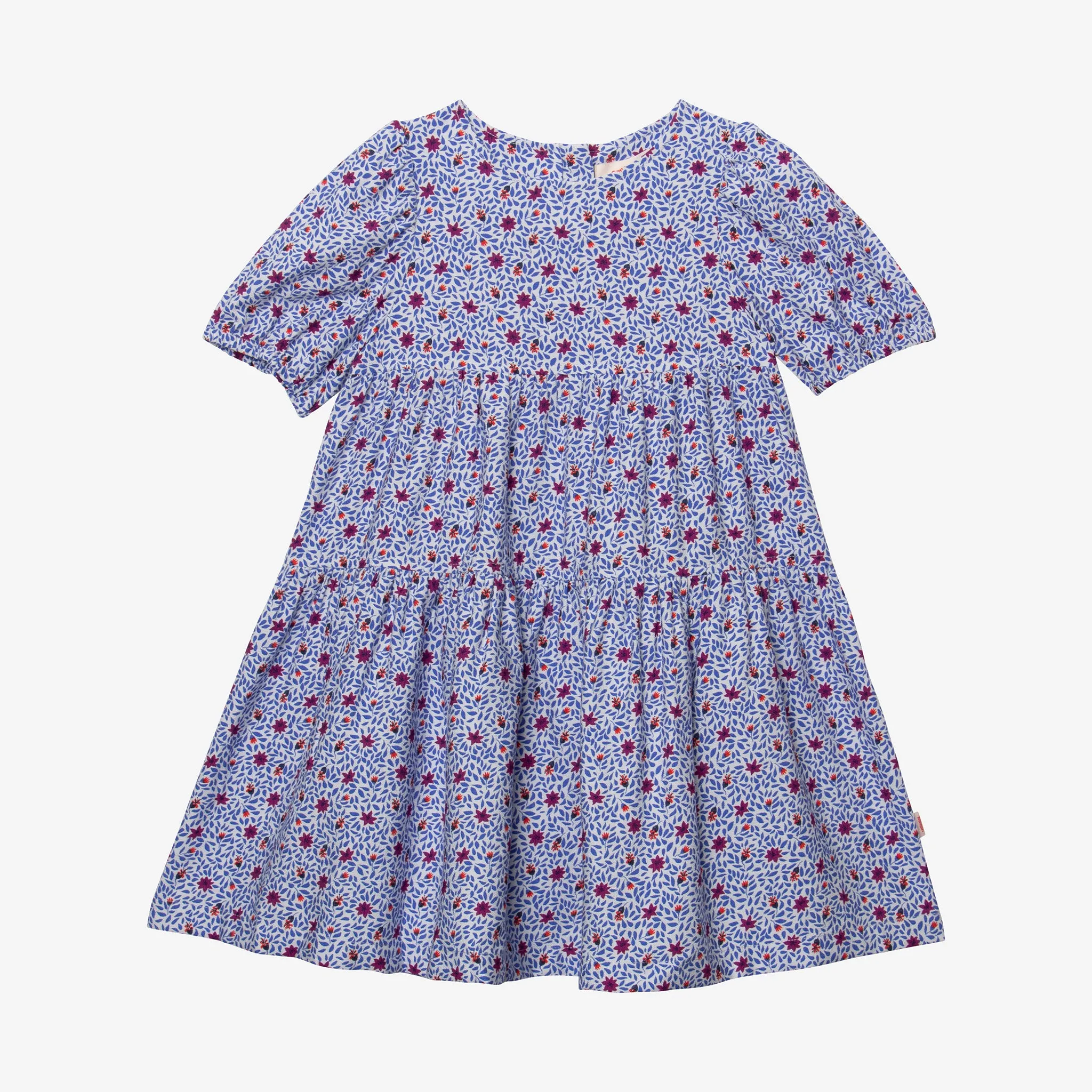 Girl's micro-floral dress