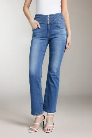 High Waist Flared Jeans