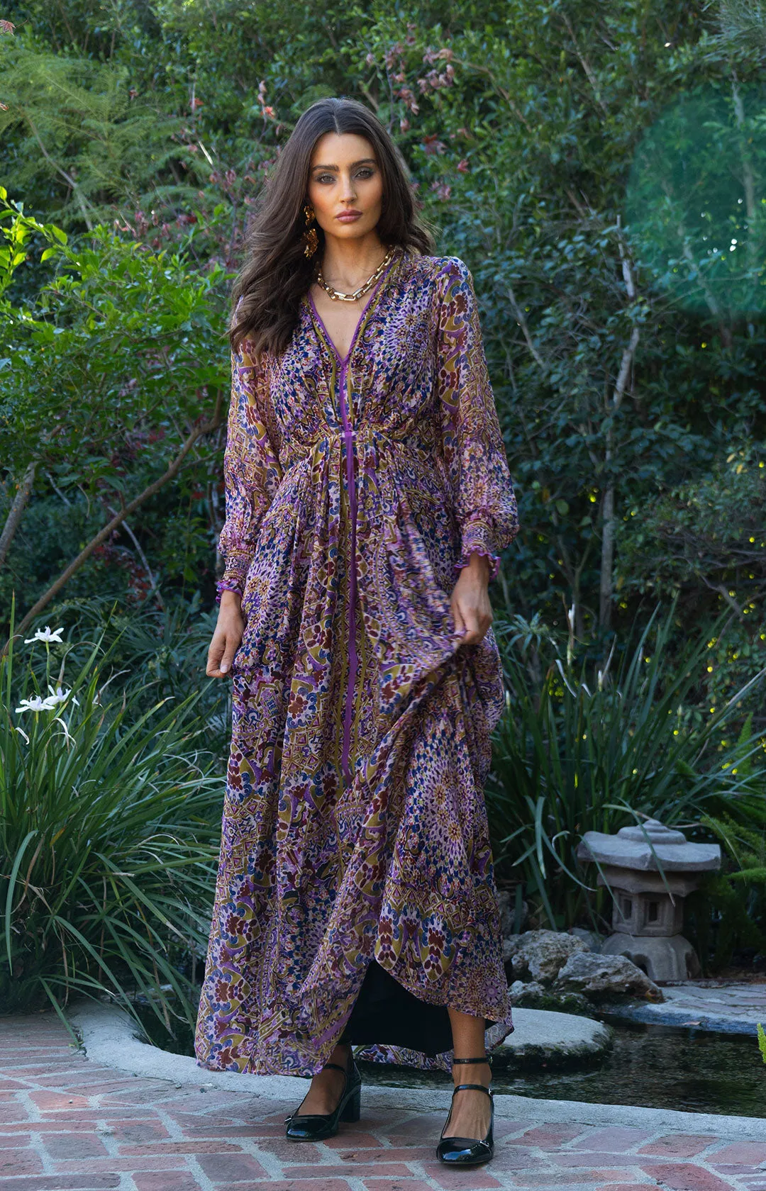 Jennifer Chiffon Maxi Dress