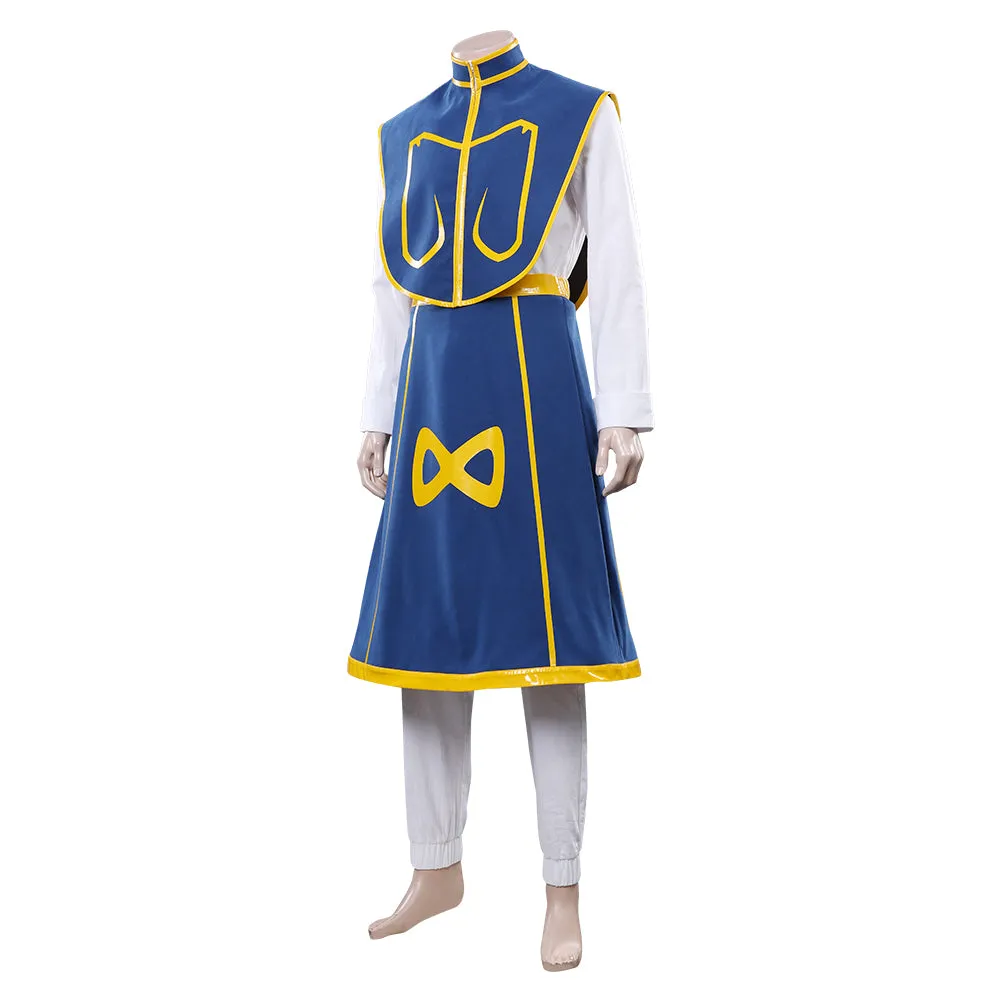 Kurapika Juvenile Top Skirt Outfits Halloween Carnival Costume Cosplay Costume