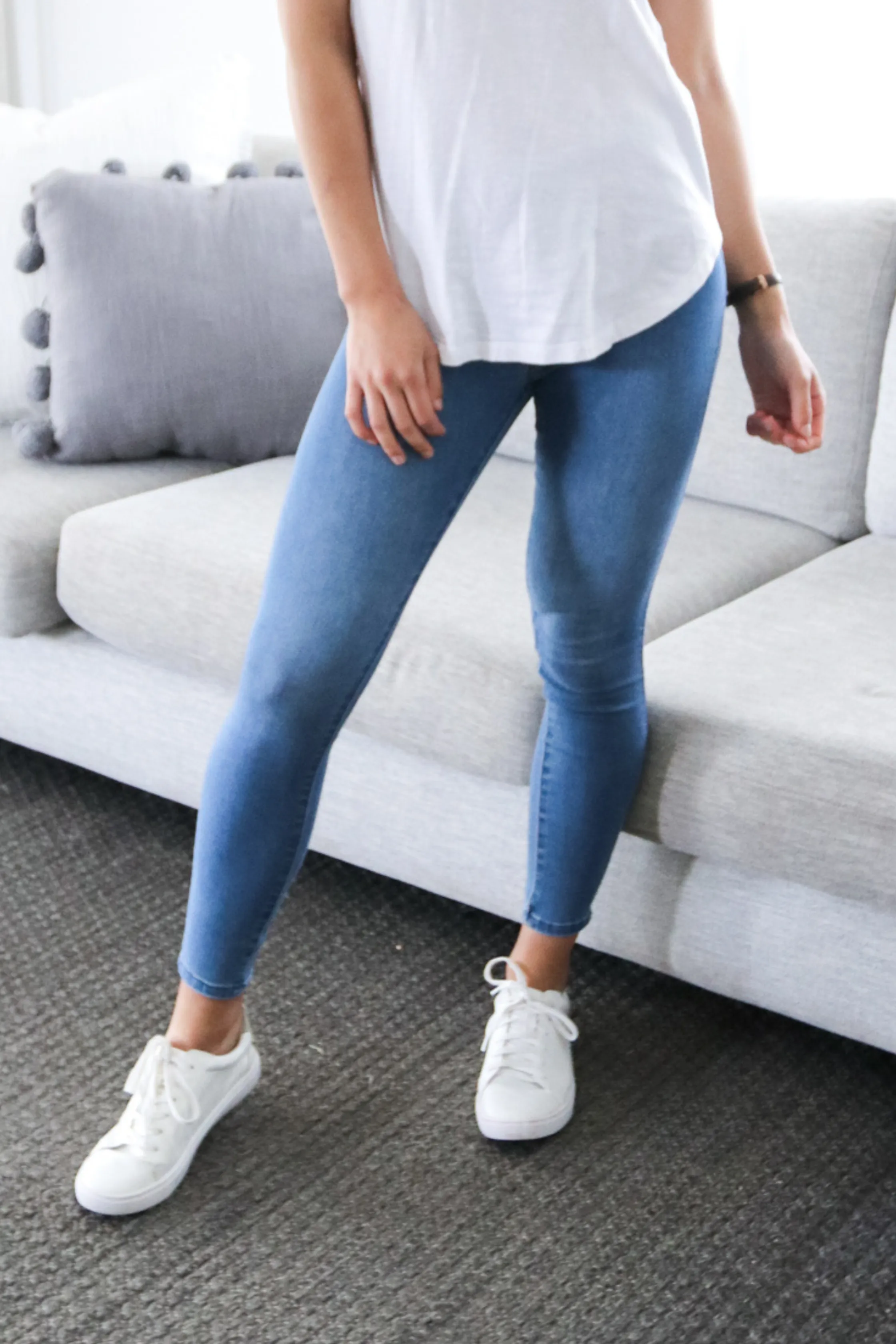 LENNY STRETCH JEANS - Blue