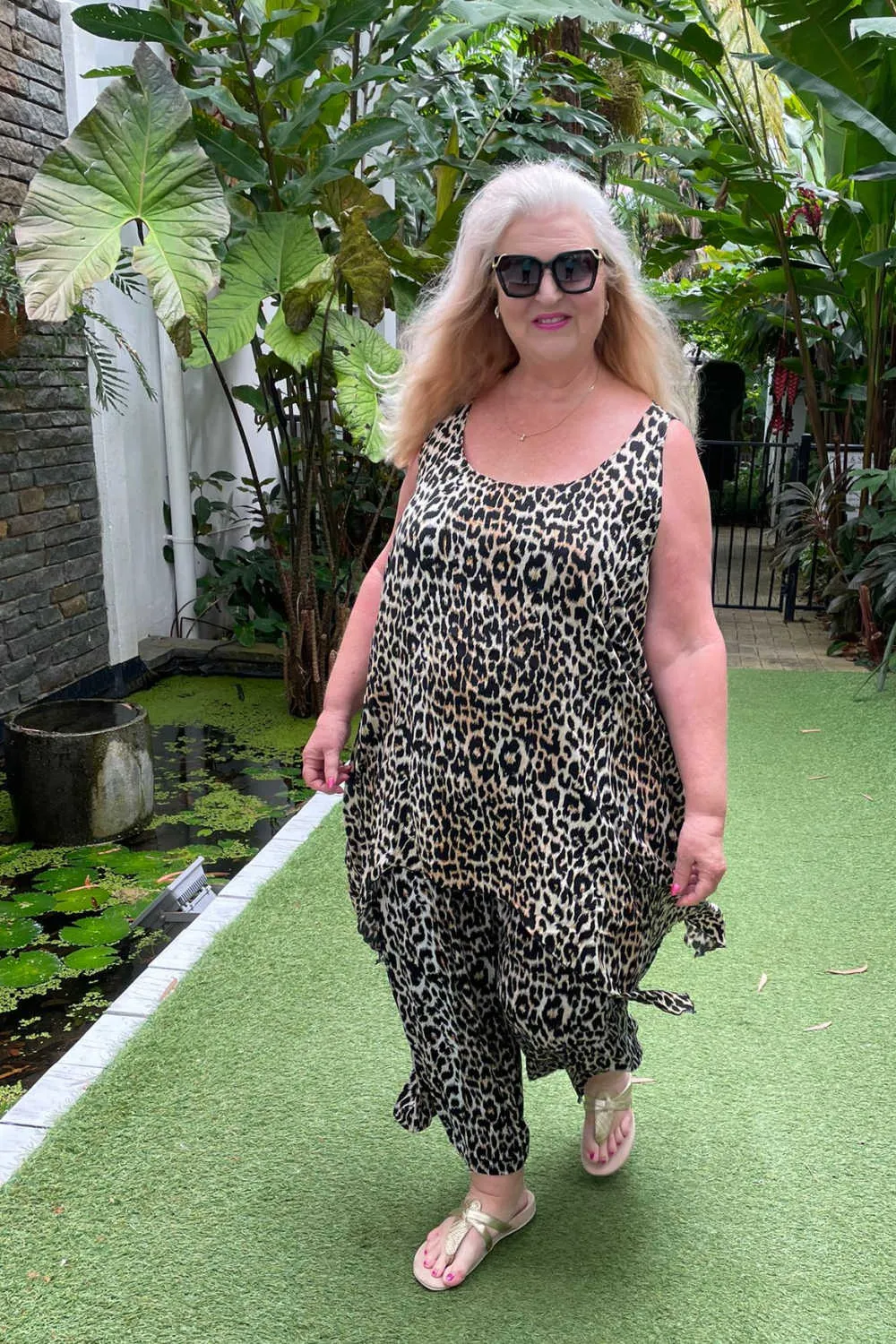 Leopard Tunic Set