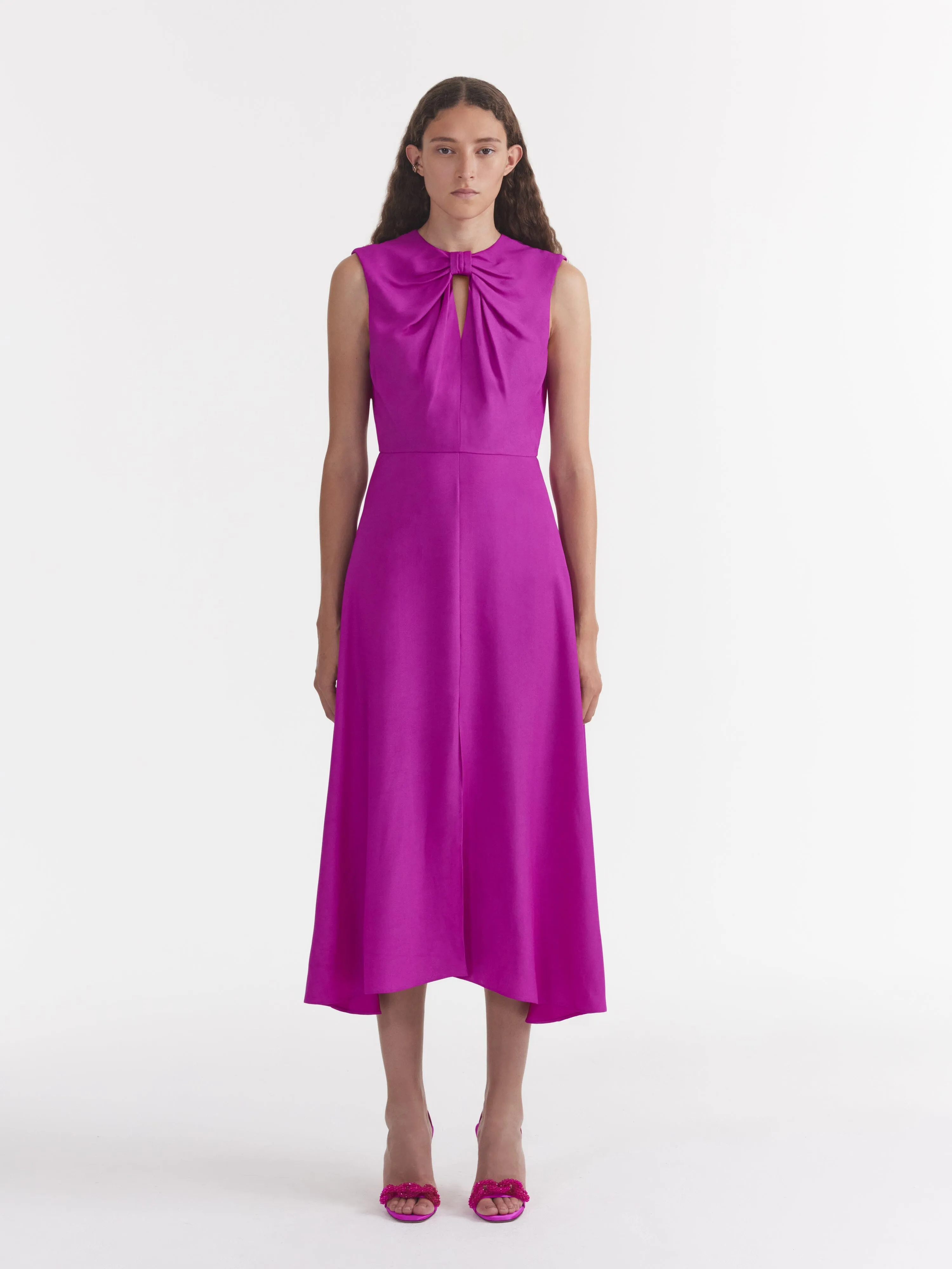 Marla Dress in Bougainvillea