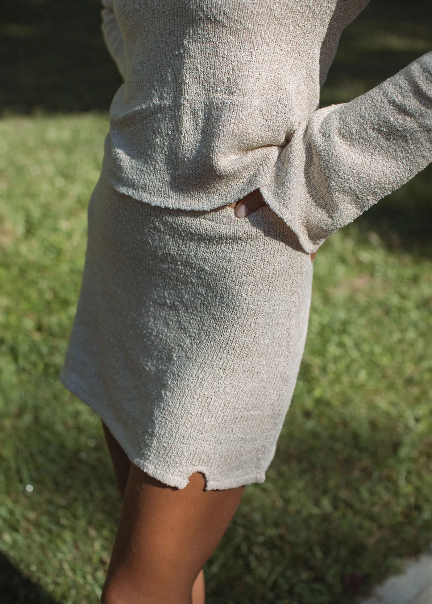 Paloma Mini Skirt Cloud Cream