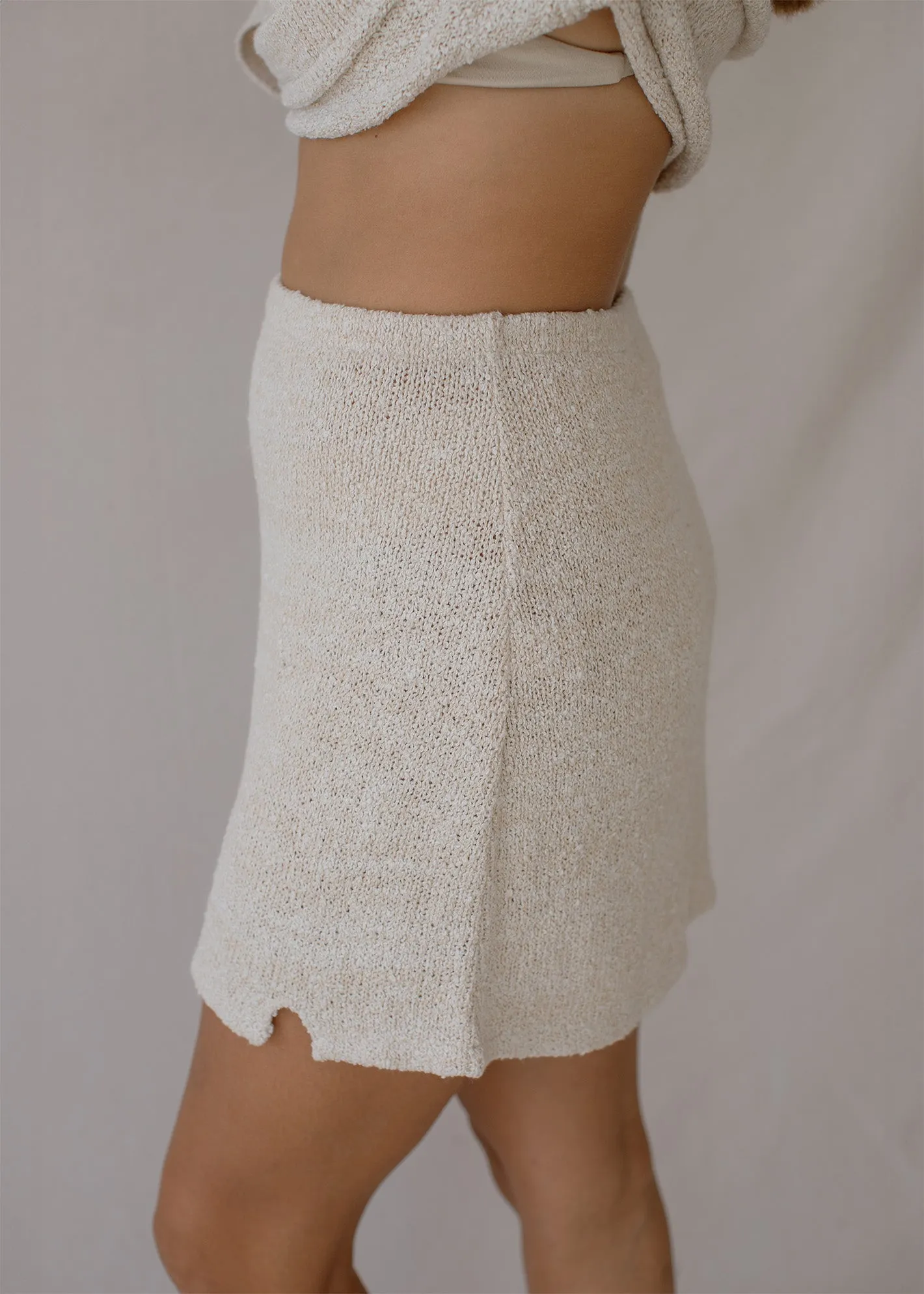 Paloma Mini Skirt Cloud Cream