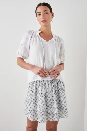 Paris Linen-Blended Top