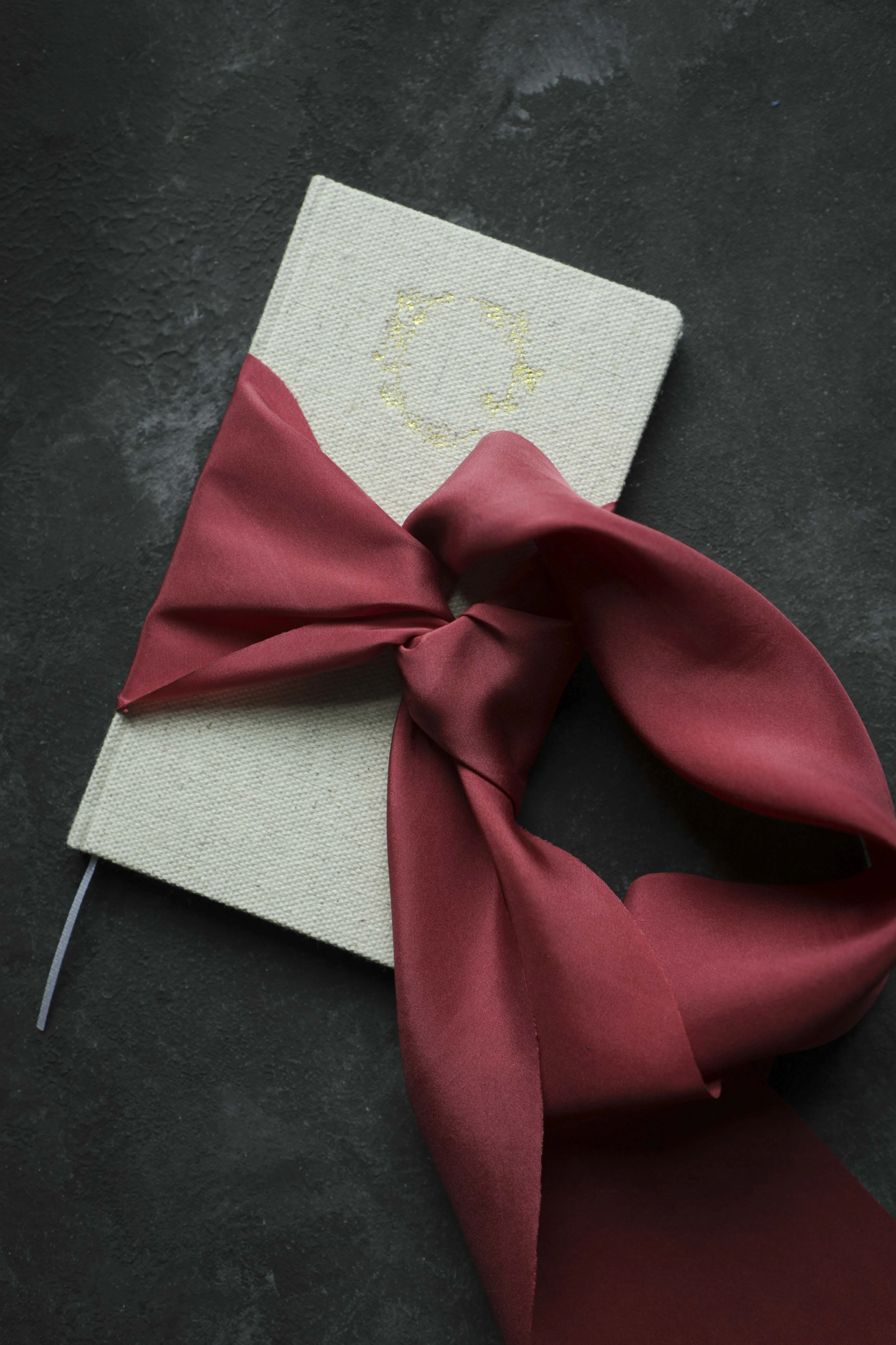 Romantic Red Silk Ribbon