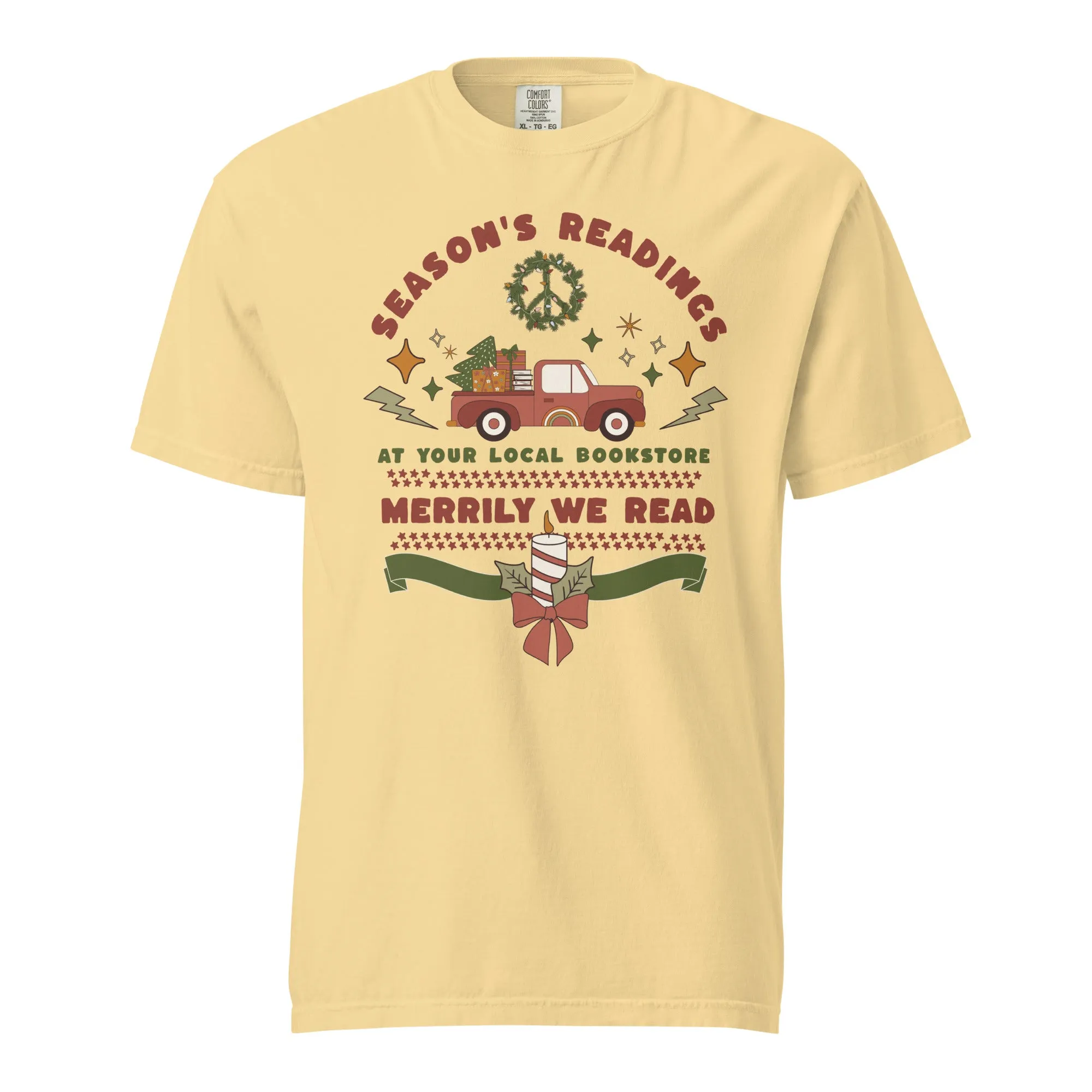 Season's Readings Christmas at Your Local Bookstore T-shirt