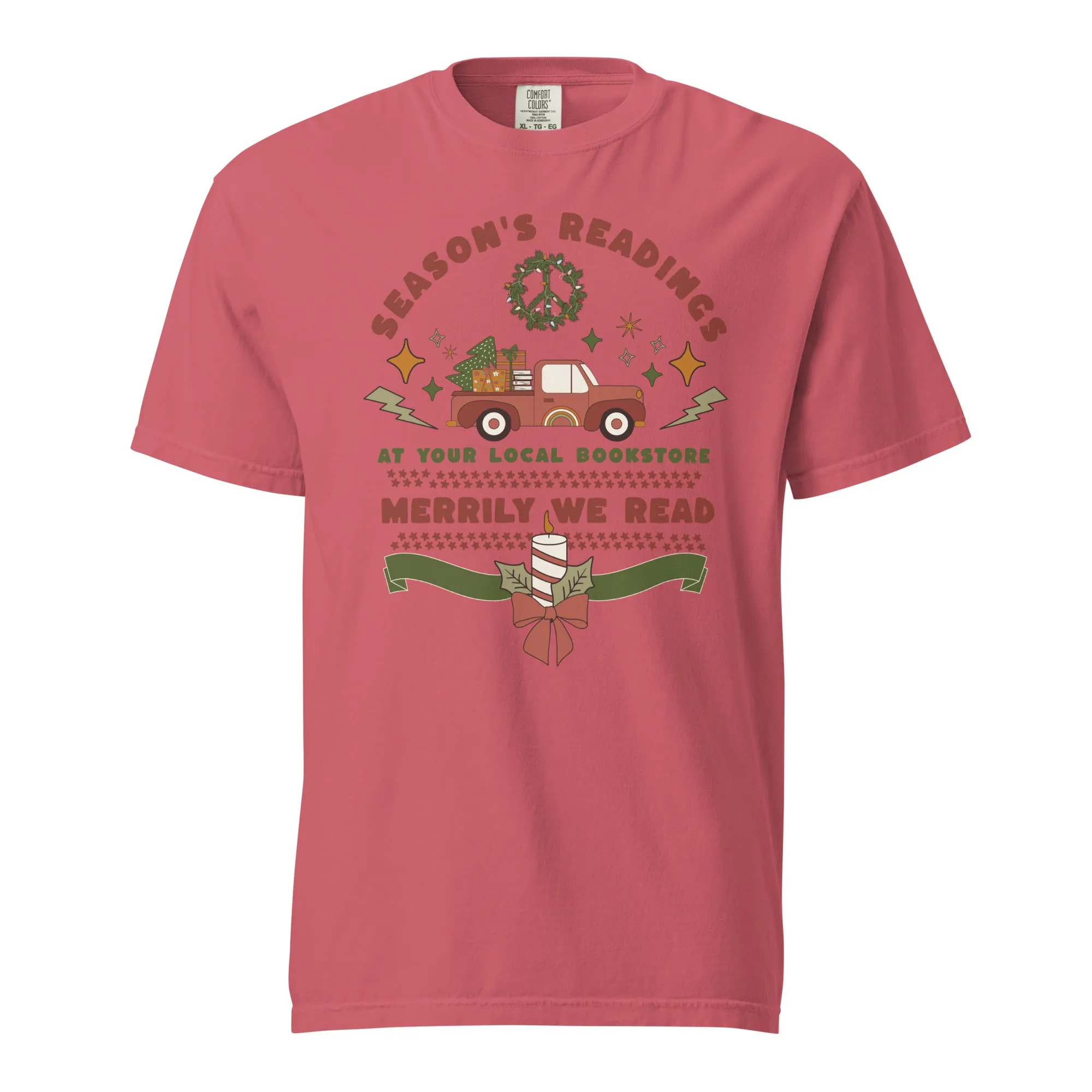 Season's Readings Christmas at Your Local Bookstore T-shirt