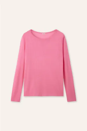 SHINE TENCEL blended top (Shocking Pink)