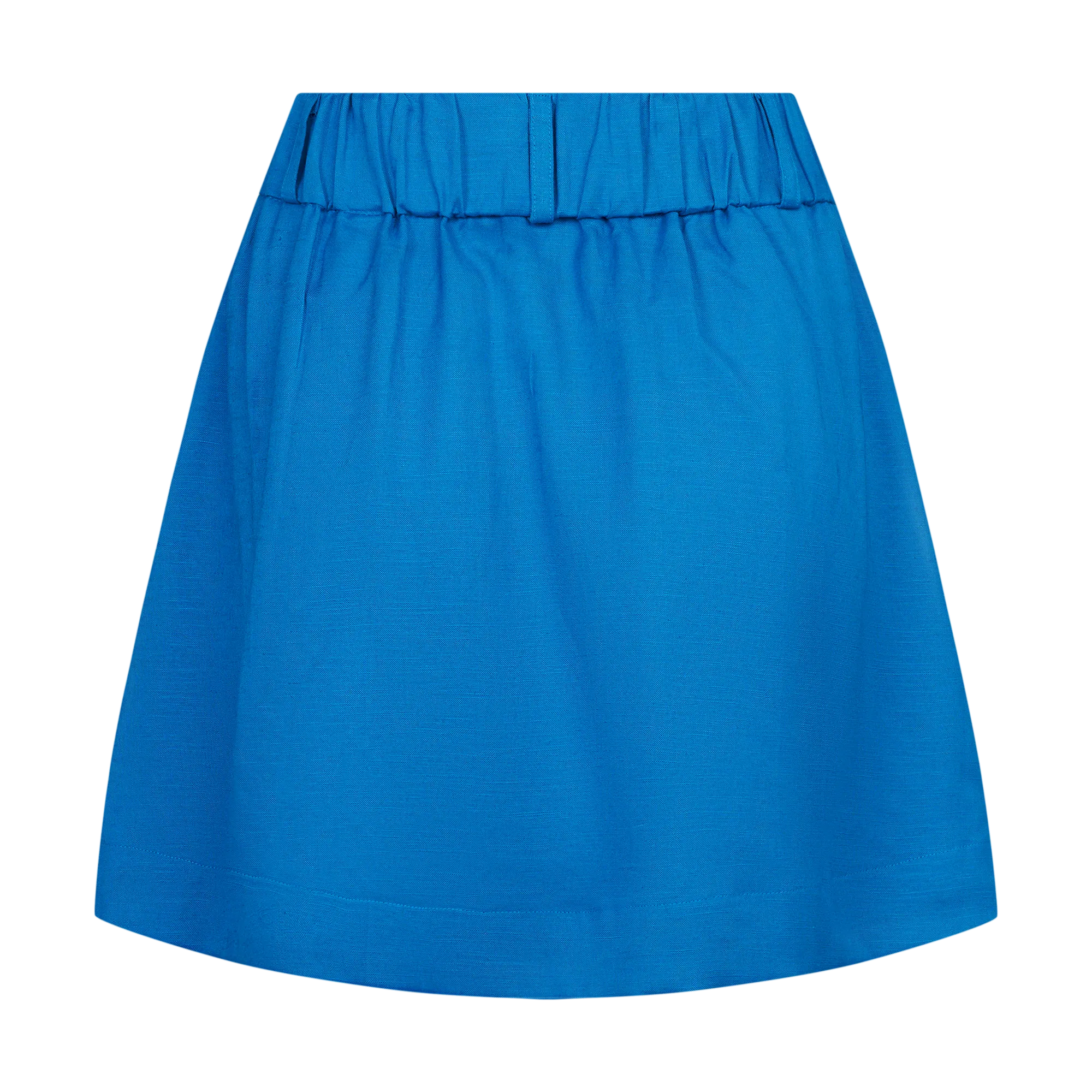 THE STROMBUS SKIRT-COBALT