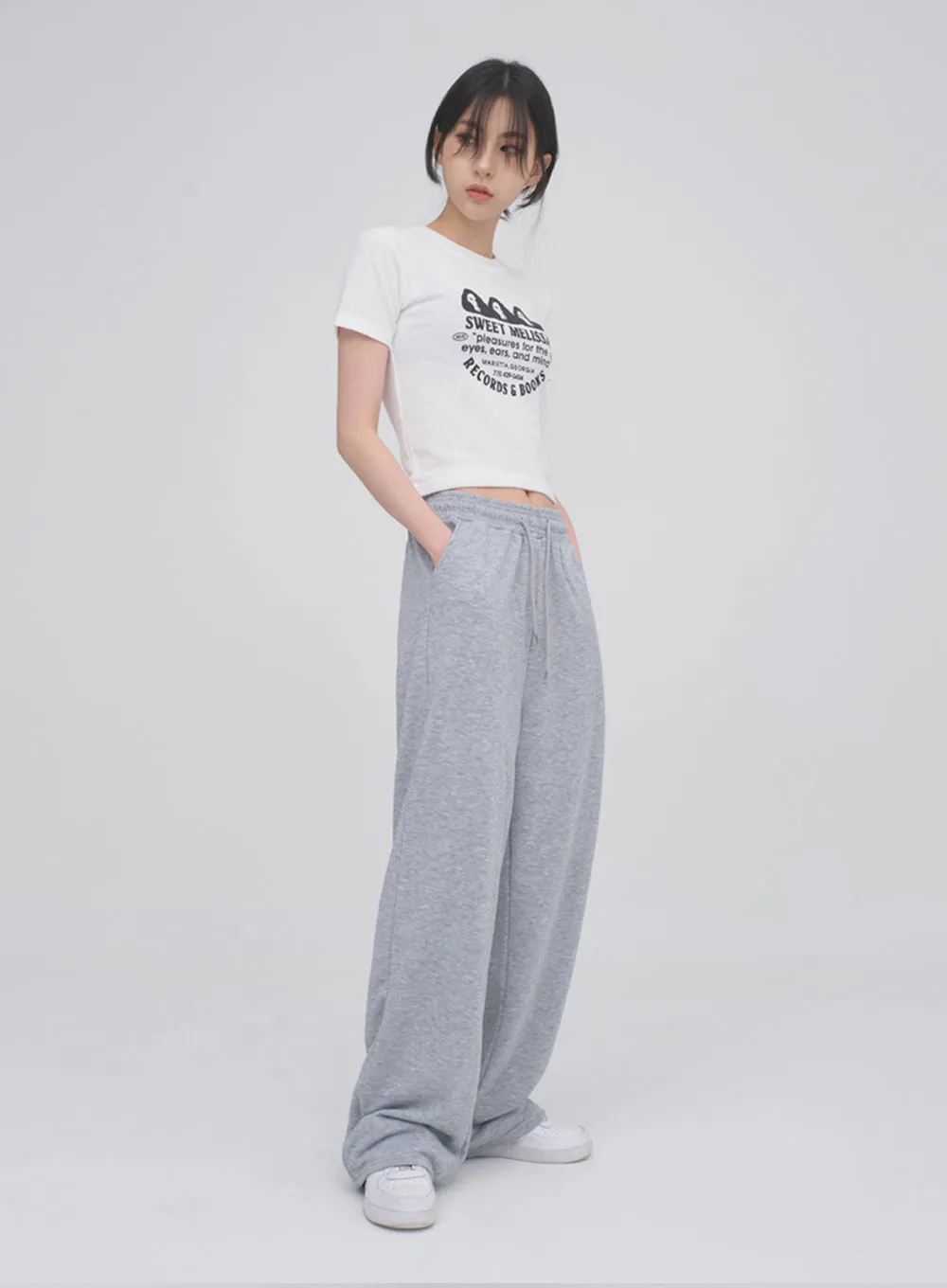 Wide Leg Track Pants CM03