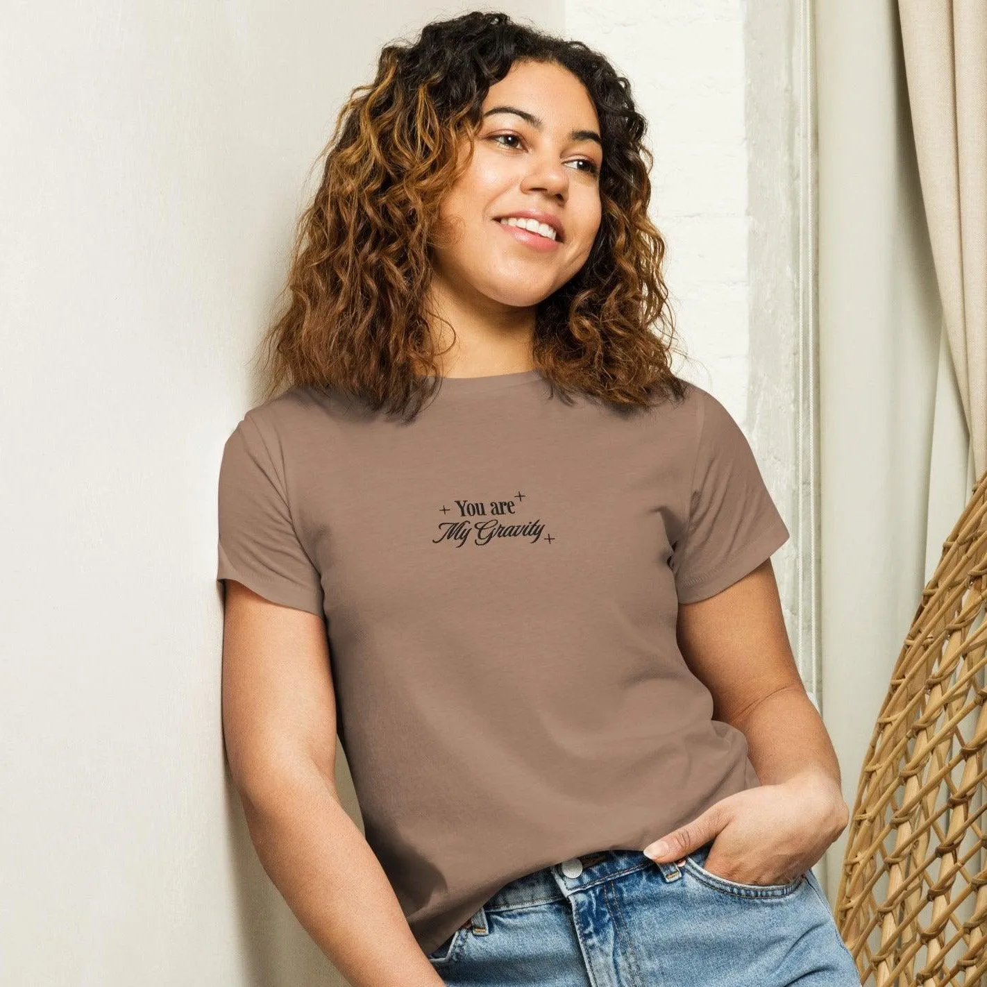 You Are My Gravity Violet and Xaden Embroidered Tee Shirt